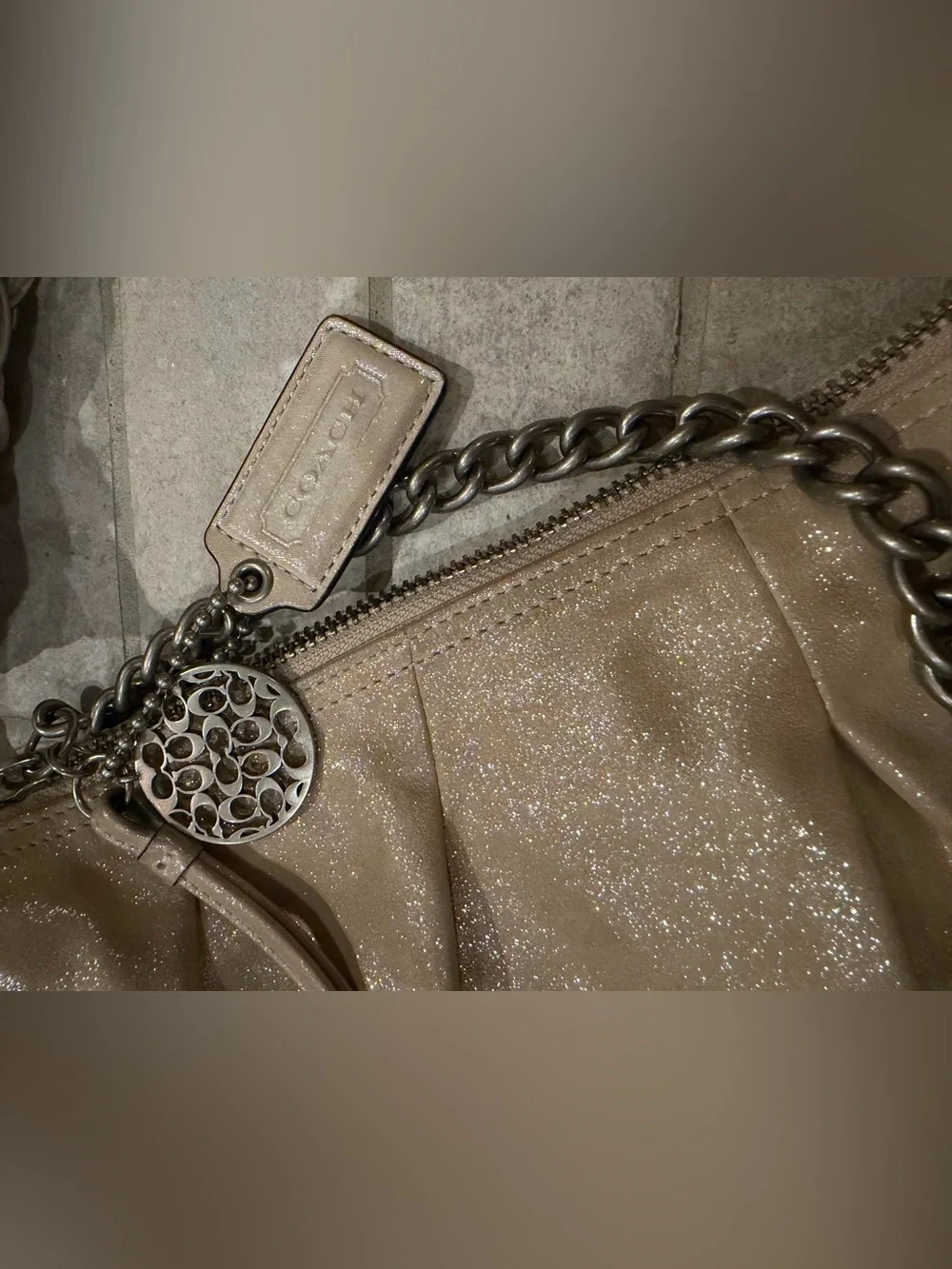 Coach gorgeous metallic